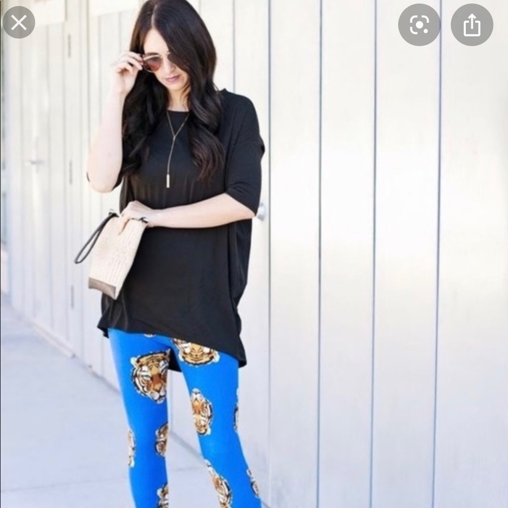 Classic Black LuLaRoe Irma Blouse